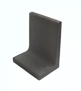 L-Steine schwarz / anthrazit, 60/50/40 cm 1.Sorte Winkelstützen unbewehrt - Bild 1 von 1