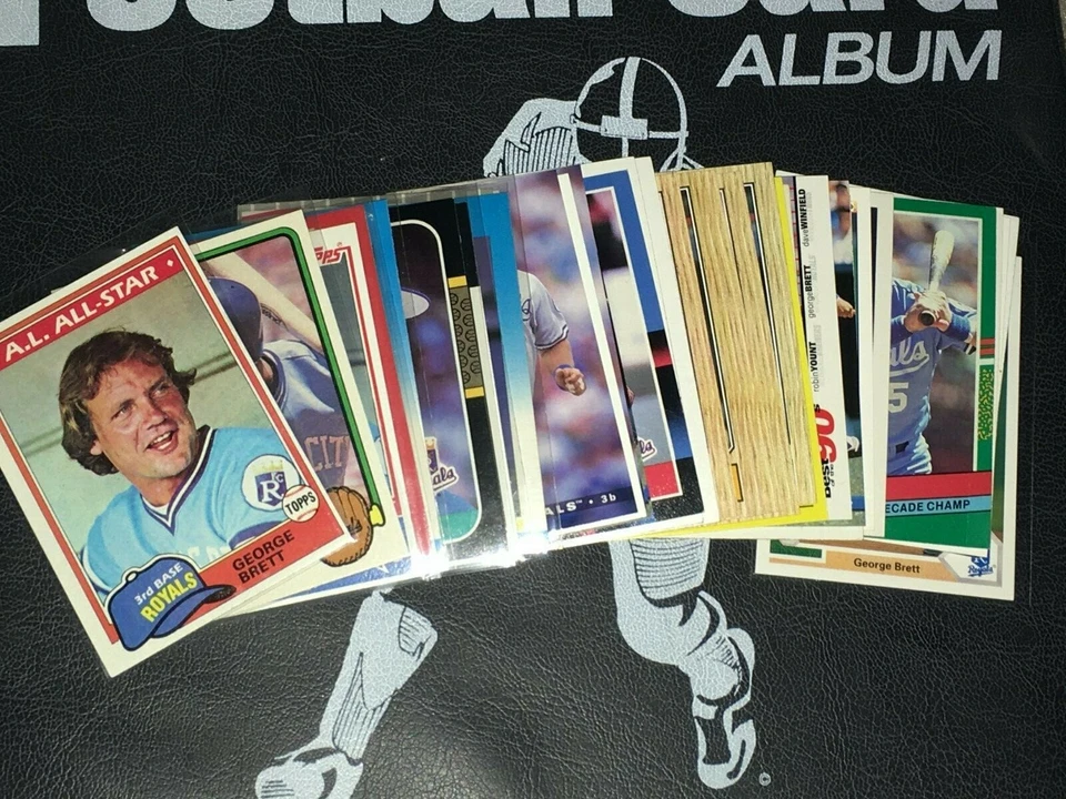 GEORGE BRETT Baseball Card Pick Any Inserts SP Vintage ++ NM & Better 1981-2024 - Image 1 of 1