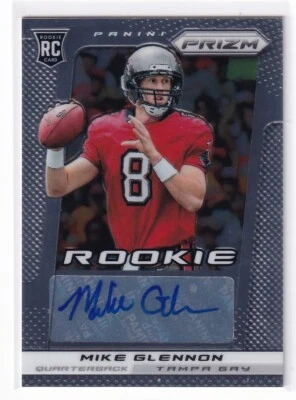 2013 Panini Prizm Auto Mike Glennon #272 Rookie Auto RC Tampa Bay Buccaneers - Image 1 of 2