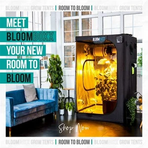 Grow Zelt Hydroponik Dunkelraum Innenbereich Mylar Premium Bud Box Neu Lichtblüte - Bild 1 von 11