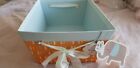 Baby Welcome to the World LITTLE ONE Storage Basket/Box 12
