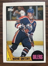 1987-88 TOPPS  WAYNE GRETZKY CARD # 53 NICE! OILERS SUPERSTAR!