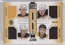 2013 Score Team 8s Jerseys Dougie Hamilton Ryan Spooner Brad Marchand Rookie RC