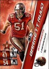 2010 Adrenalyn XL Football Card #365 Barrett Ruud
