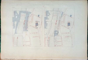 Paris Vème LE PETIT CHATELET Hoffbauer Plan Evolutions de 1710 à 1880 45x30 1885 - Picture 1 of 2