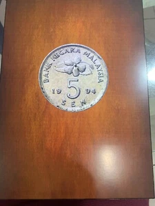 Malaysia 5sen  1989-2011  series 2 complete set 23 pcs  with folder - Picture 1 of 7
