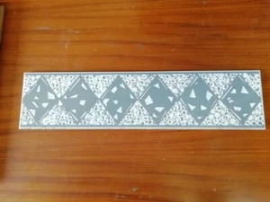 LISTELLO GRIGIO IN GRES PORCELLANATO 10X41 BUSCE AD UN TERZO DEL PREZZO - Foto 1 di 3