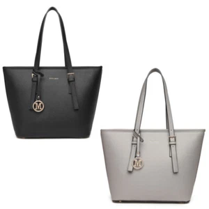 Handbags for Women Tote Bag Soft PU Leather Large Capacity Ladies Shoulder Bag - Picture 1 of 26