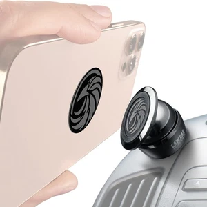 Universal Car Phone Mount Magnetic - All-Metal Car Mount for Smartphone & GPS... - Picture 1 of 7