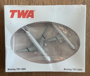 Vintage TWA Trans World Airlines Boeing 757-200 757-300 - Picture 1 of 3