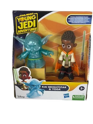 Фигурки Hasbro Star Wars Young Jedi Adventures Kai Brightstar Yoda Pretend Play - Изображение 1 из 4