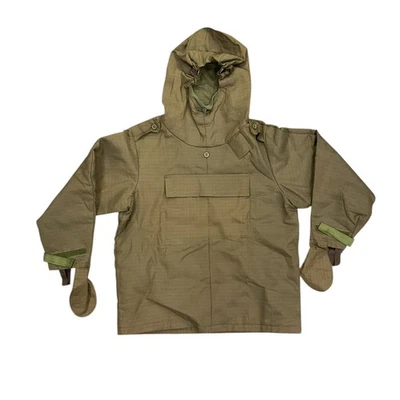 Genuine Czech Army NBC Suit Cold War CBRN Carbon Fabric Deadstock Military Smock - Image 1 of 3