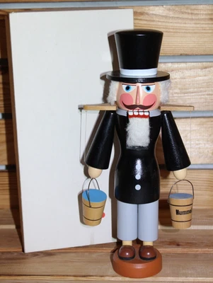 Wasserträger Expertic DDR 28cm Nussknacker Rarität Sammlung OVP Seiffen - Bild 1 von 4