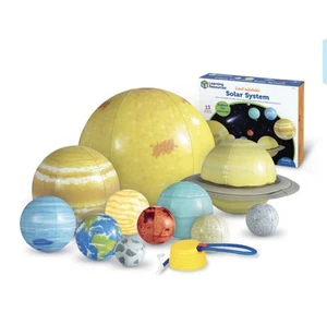 Learning Resources Inflatable Solar System - Blow Up Planets for Home or School - Picture 1 of 7