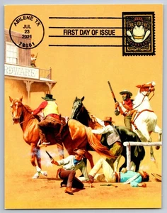 #5615 Cowboy Hat FDC Maxi Card - Picture 1 of 2