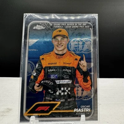 2024 Topps Chrome Formula 1 Oscar Piastri Base Card #175 - Image 1 of 2
