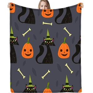 Halloween Print Blanket - Picture 1 of 13