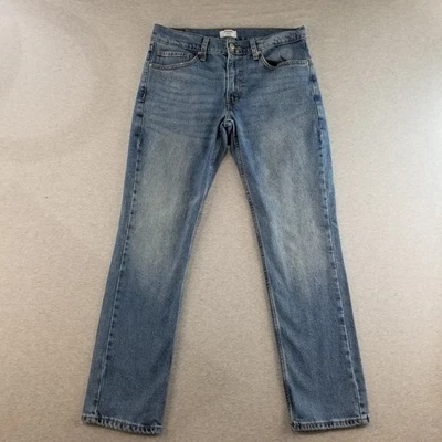 Levi Denizen Jeans Men's Sz 33X32 Blue Wash VTG Cotton Blend Slim Fit Normcore - Image 1 of 4