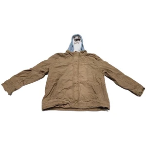 Abrigo informal con capucha marrón American Eagle Outfitters para hombre - Imagen 1 de 7