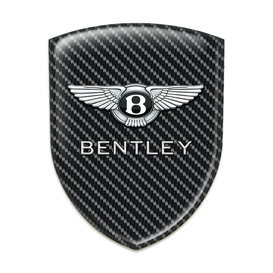 1 pieza Todos los tamaños Escudo Epoxi Bentley Emblema Logo Adhesivo Calcomanía Ajuste Automático Foto 1 de 4