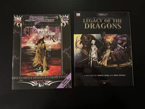 Malhavoc Press d20 RPG Legacy of the Dragons + If thoughts could kill EX BF2 - Bild 1 von 4
