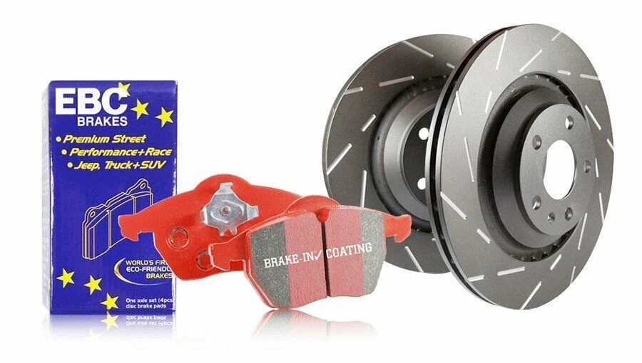EBC Rear Ultimax Rotor Brake Kit S4KR1402 for 2012 Fiat 500 - Imagem 1 de 1