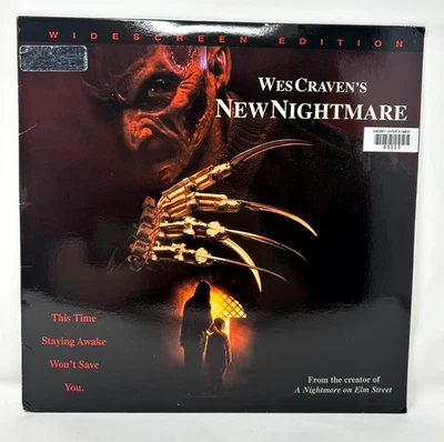 Wes Craven’s New Nightmare LaserDisc ID299821 Widescreen Freddy Krueger LD WS - Image 1 of 3