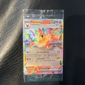 Pokémon Evolutions Promo Flareon EX 014/131 Stamped Prismatic Evolutions - Picture 1 of 2