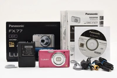 [CASI COMO NUEVA con caja] Cámara digital Panasonic LUMIX DMC-FX77 12,1 MP rosa de Japón Foto 1 de 4
