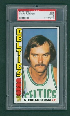 1976 Topps Basketball Card - #54 Steve Kuberski, PSA 9 MINT - Image 1 of 2