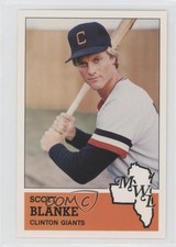 1983 Fritsch Midwest League Stars of Tomorrow Scott Blanke #202