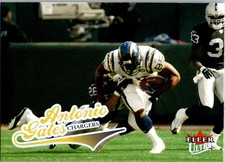 2004 Fleer Ultra Football Card Antonio Gates TE San Diego Chargers sk9401