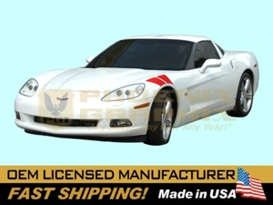2005 2006 2007 2008 2009 2010 20112012 2013 Corvette C6 Hash Marks Decal Stripes - Picture 1 of 1