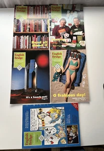 Bundle of 5 Vintage English Bridge Magazines  (1995) - English Bridge Union - Picture 1 of 7