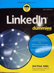 Linkedin for Dummies by Joel Elad (2016, Trade Paperback) - Picture 1 of 2