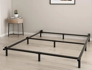 Bed Frame Queen, 7 Inch Metal Basics Bed Frame, Low Profile Base for Box Spring, - Picture 1 of 9