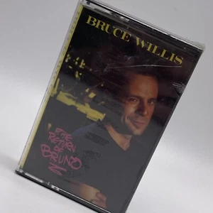 Bruce Willis The Return of Bruno Cassette Tape 1987 Motown 6222MC NEW - Picture 1 of 6