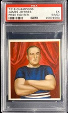 T218 Champions James Jeffries PSA 5(MC)