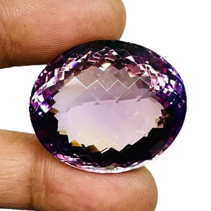 VVS 89.35 Cts Natural Ametrine 29x24mm Oval Cut Huge Untreated Loose Gemstone - Picture 1 of 11