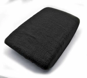 Subaru Forester Center Console Lid Armrest Slide On Cover for 09-18 Fleece Black - Picture 1 of 3
