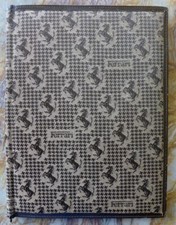 Ferrari Factory Note Pad Holder and Folder  1970-1980's ORIGINAL