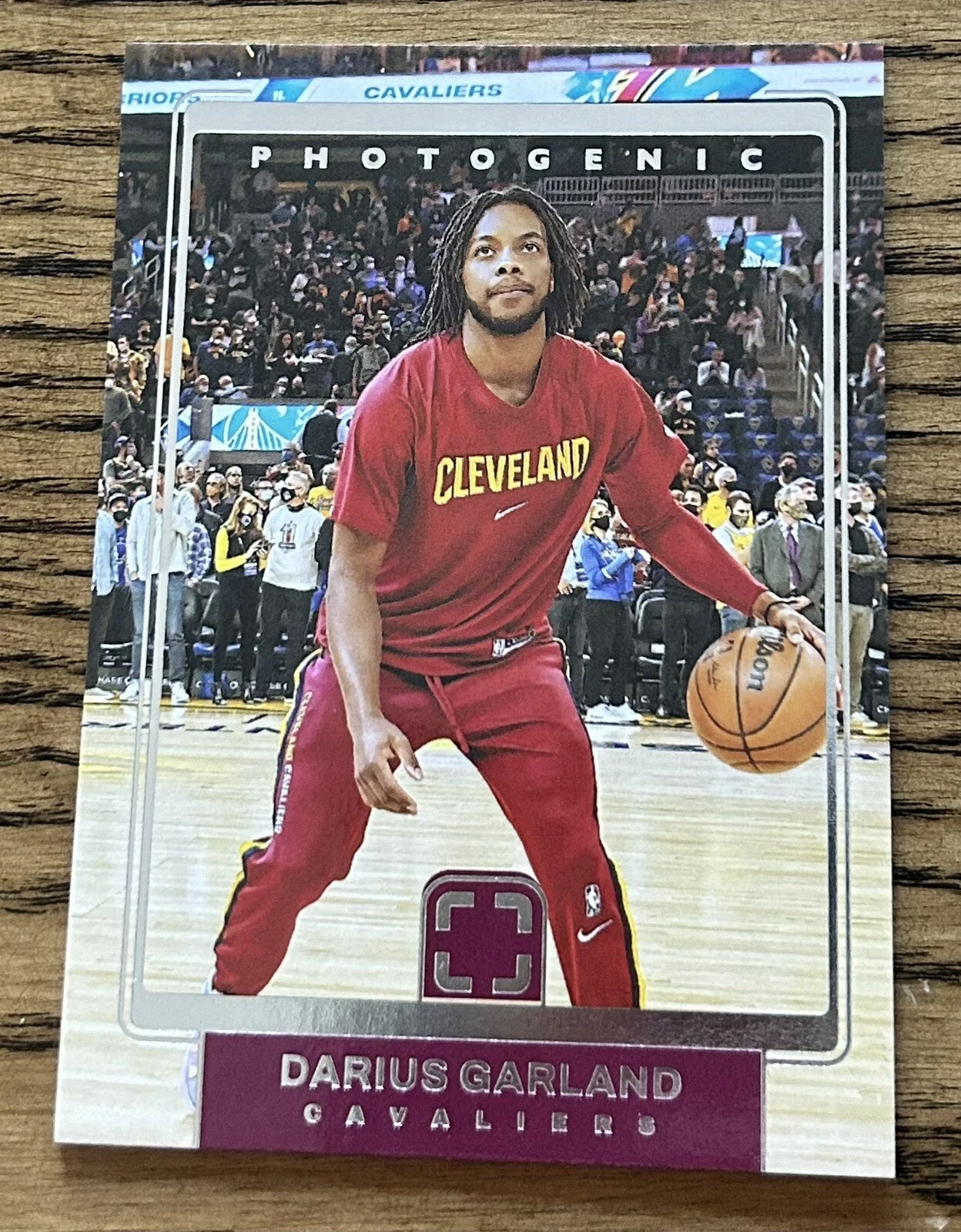 2021-22 Panini Photogenic Pregame Darius Garland #10 Cleveland Cavaliers