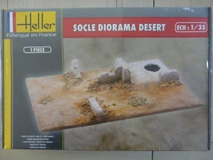 Maquette 1/35 HELLER Ref 81255 Socle Diorama Desert - Imagen 1 de 1