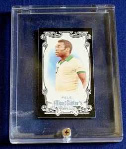 2013 TOPPS ALLEN & GINTER BLANK BACK PELE MINI CARD BLACK BOARDER #130 ⚽ (S-001) - Picture 1 of 2