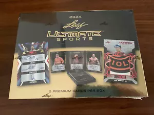 Leaf Ultimate Sports 2024 sellado de fábrica 3 éxitos por caja de hobby - Imagen 1 de 7