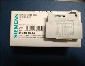 1 pieza Nuevo Siemens 3TX4010-2A Contacto Auxiliar 3TX40 10-2A - Imagen 1 de 2