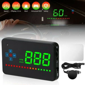 Universal Auto HUD Head Up Display GPS Tachometer Geschwindigkeitalarm Projektor - Picture 1 of 8