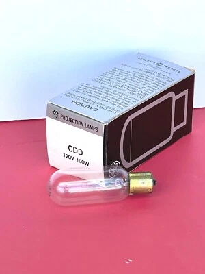 CDD 100W T8 120V Photo Projection LIGHT BULB Studio LAMP Projector NEW GE 29257G