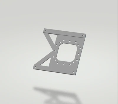 EK-UNI Holder Spider (120mm FAN) 3D Printed Parts - Image 1 of 2