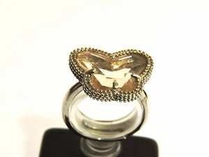 ANELLO ARGENTO 925 CON FARFALLA COLOR CITRINO - Imagen 1 de 1